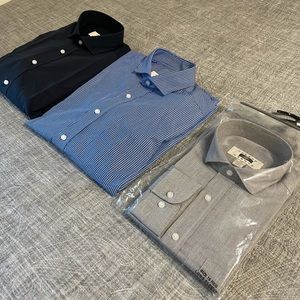 Three new with tags boys dress shirts